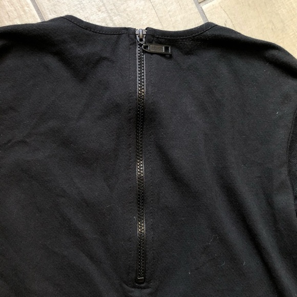 Asos athletic relaxed jumpsuit with sheer paneling. Size 4 - Picture 11 of 12